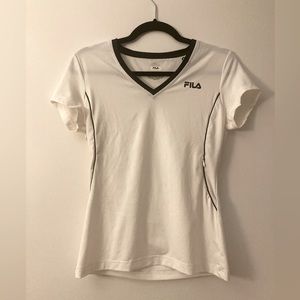 Fila sport white athletic tee